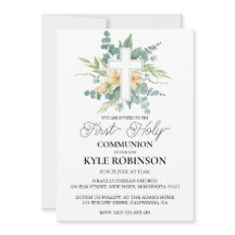 植物交代第一聖体招待状