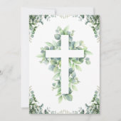 植物交代第一聖体招待状 招待状 (正面)