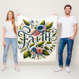 植物信仰 フリースブランケット