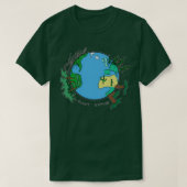 植物先住民 Tシャツ (デザイン正面)