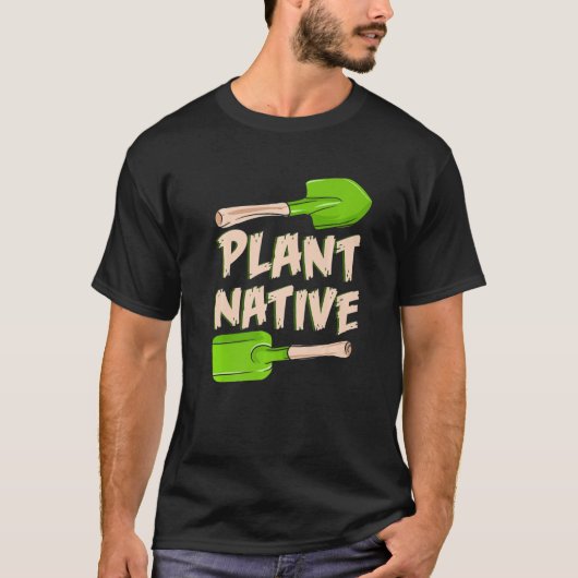 植物先住民 Tシャツ (正面)