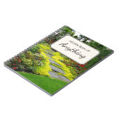 植物写真の動機パーソナライズされた ノートブック (左側)