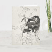 植物勉強 | Carel Adolph Cachet カード (正面)