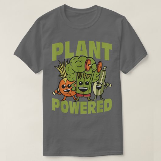 植物動力の野菜のベガおもしろいニズム Tシャツ (デザイン正面)