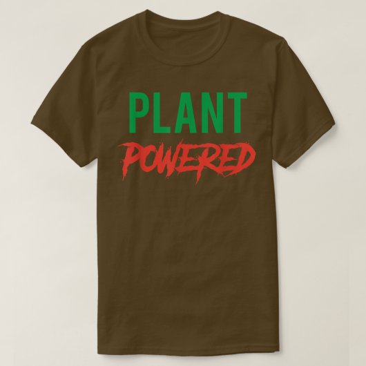 植物動力ビーガンベジタリアン Tシャツ (デザイン正面)