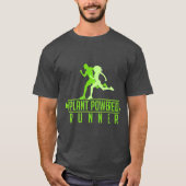 植物動力ランナーベジタリアンビーガン走ズ Tシャツ (正面)
