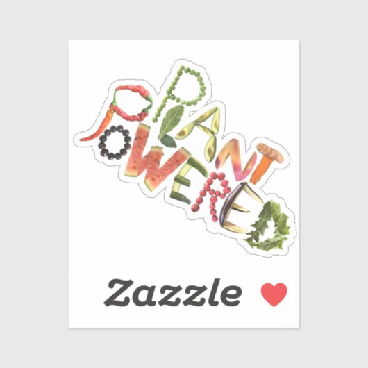 植物動力 – ビーガンライフスタイル – 健康食べな シール (シート)