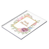 植物原生日用植物 ノートブック (左側)