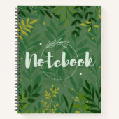 植物原生日用植物 ノートブック (正面)