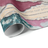 植物原稿の包装紙 ラッピングペーパー (ロールコーナー)