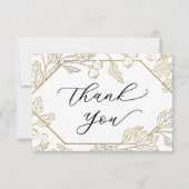 植物商モダン用サンキューカード サンキューカード (正面)