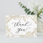 植物商モダン用サンキューカード サンキューカード (スタンド正面)