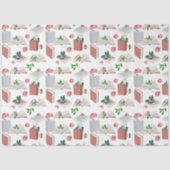 植物図書読館の模様 薄葉紙 (正面)