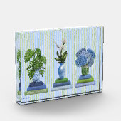 植物図鑑と本のフォトブロック フォトブロック (左)