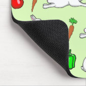 植物園のウサギ マウスパッド (コーナー)