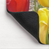 植物園のチューリップ マウスパッド (コーナー)