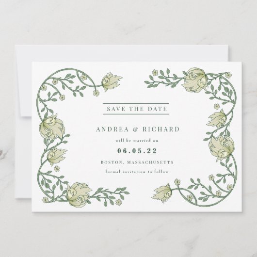 植物園のフローラ結婚セーブザデート セーブザデート (正面)