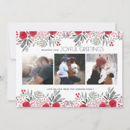 植物園の喜ばしい挨拶 | フォトカード シーズンカード