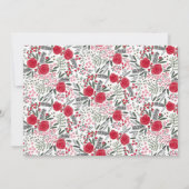 植物園の喜ばしい挨拶 | フォトカード シーズンカード (裏面)