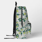 植物園の梨と蜂フローラ プリントバックパック (左)