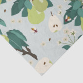 植物園の梨と蜂フローラ 薄葉紙 (詳細)