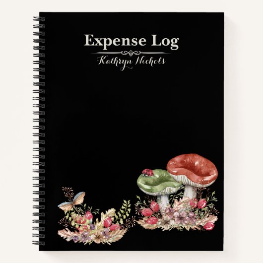 植物園の森オフィス スパイラル ノートブック (正面)