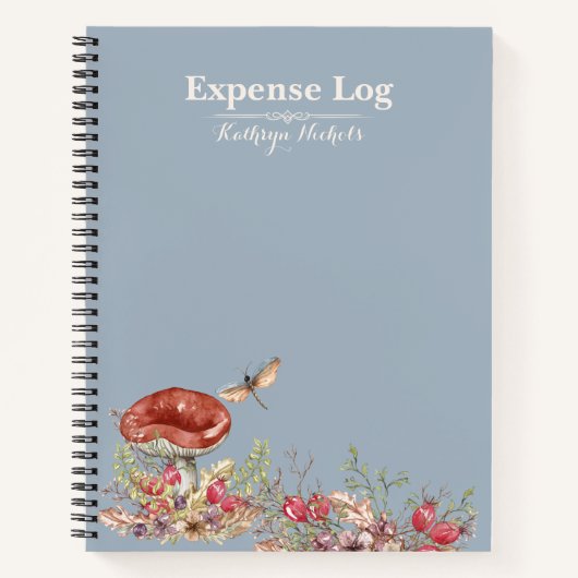 植物園の森オフィス スパイラル ノートブック (正面)