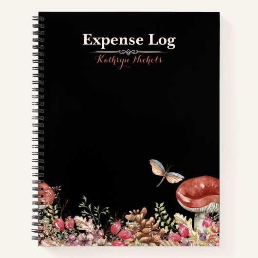 植物園の森 オフィス スパイラル ノートブック (正面)