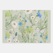 植物園の花ハーブトンボ ラッピングペーパーシート (正面3)