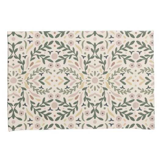 植物園の花 枕カバー (正面右)