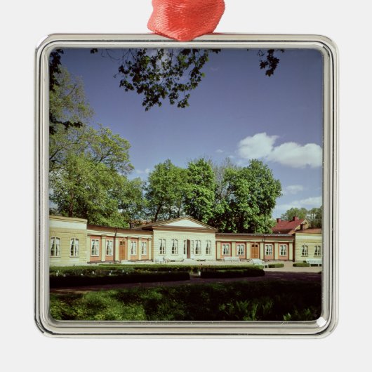 植物園オランジェリー メタルオーナメント (正面)