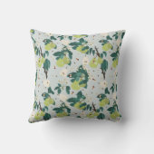 植物園キッチンの梨とハチフローラ クッション (裏面)