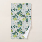 植物園キッチンの梨とハチフローラ バスタオルセット (ハンドタオル)