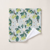 植物園キッチンの梨とハチフローラ バスタオルセット (ウォッシュタオル)