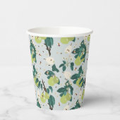 植物園キッチンの梨とハチフローラ 紙コップ (左)