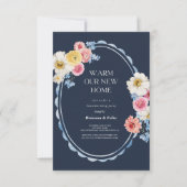 植物園トロピカルグリーン引っ越し祝いパーティーパーティー 招待状 (正面)