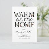 植物園トロピカルグリーン引っ越し祝いパーティーパーティー 招待状 (スタンド正面)