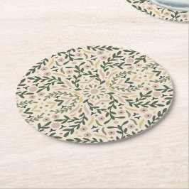 植物園フローラ ラウンドペーパーコースター