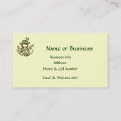 植物園芸ストアまたはサービス 名刺 (正面)