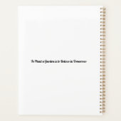 植物園芸プランナー プランナー手帳 (裏面)