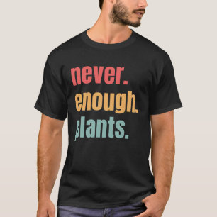 植物園芸家が十分な園芸ができない Tシャツ