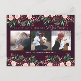 植物園 |はがき |ホリデーフォトカード シーズンポストカード