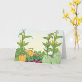 植物園 カード (黄色い花)