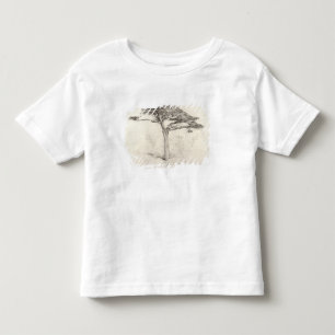 植物園、チェルシー1854年の古いヒマラヤスギ木(p トドラーTシャツ