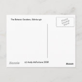 植物園 ポストカード (裏面)