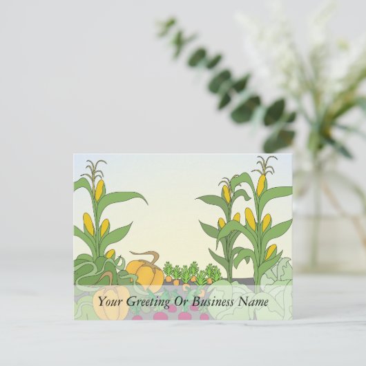 植物園 ポストカード (スタンド正面)