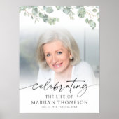 植物園 写真による命の記念祭りを祝う ポスター (正面)