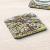 植物園、Kew Gardeのレバノンのヒマラヤスギ木 コースター (左側)