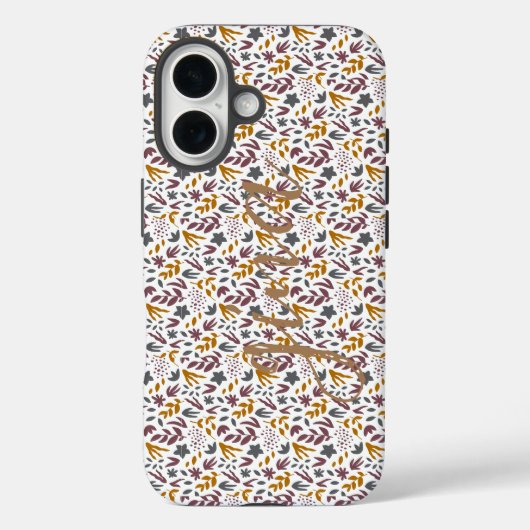 植物型カスタマイズ Case-Mate iPhoneケース (裏面)