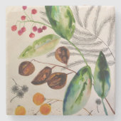 植物大理石コースター ストーンコースター (正面)